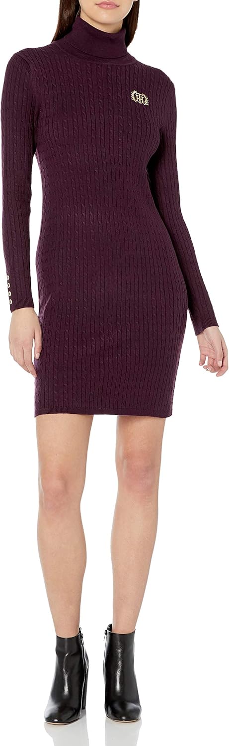 Tommy Hilfiger Women's Sweater Dress at Amazon Womenâs Clothing store