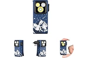 OLIGHT Oclip Ultra EDC Flashlight, 530 Lumens Rechargeable Clip-On Flashlight with UV, Compact Design, IPX6 Waterproof, 3 Lig