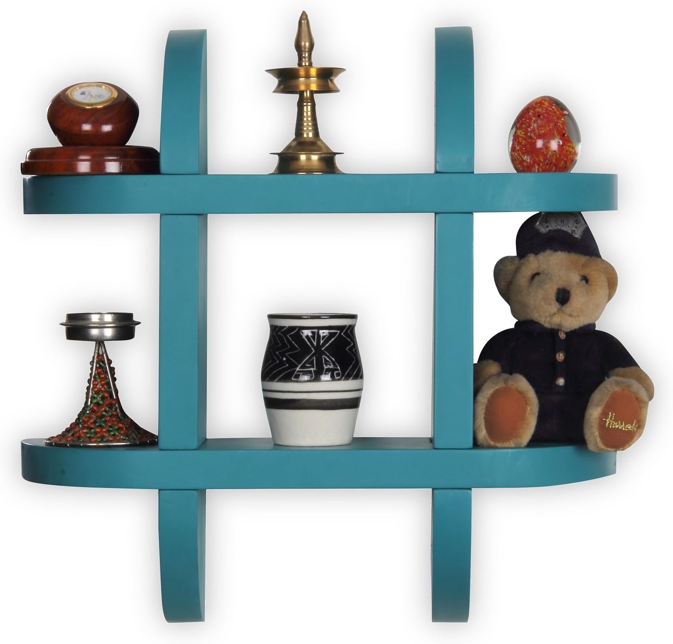 Forzza Ron Wall Shelf (Blue)