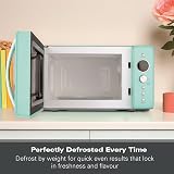 Hamilton Beach Retro Microwave 20L 700W Digital LED 8 Pre-sets Mint HB70H20M view 7