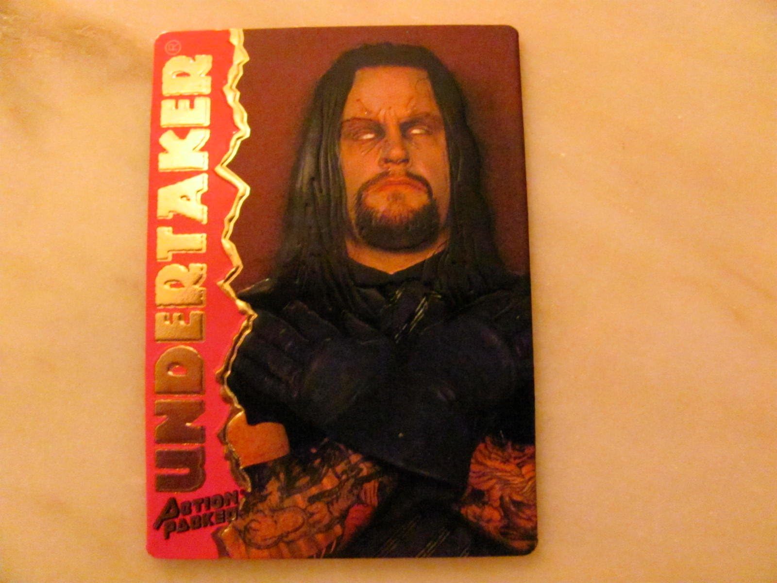 UNDERTAKER (Mark William Calaway) - WWF 1995 Action Packed Wrestling Card #2