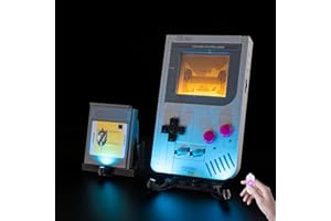 Kyglaring LED Light Kit Compatible with Lego Gameboy 72046 Building Set, Upgrade Touch Control & Dimming, Lighting Accessories for Game Boy Building Blocks Display (Only Lights, No Model Sets)