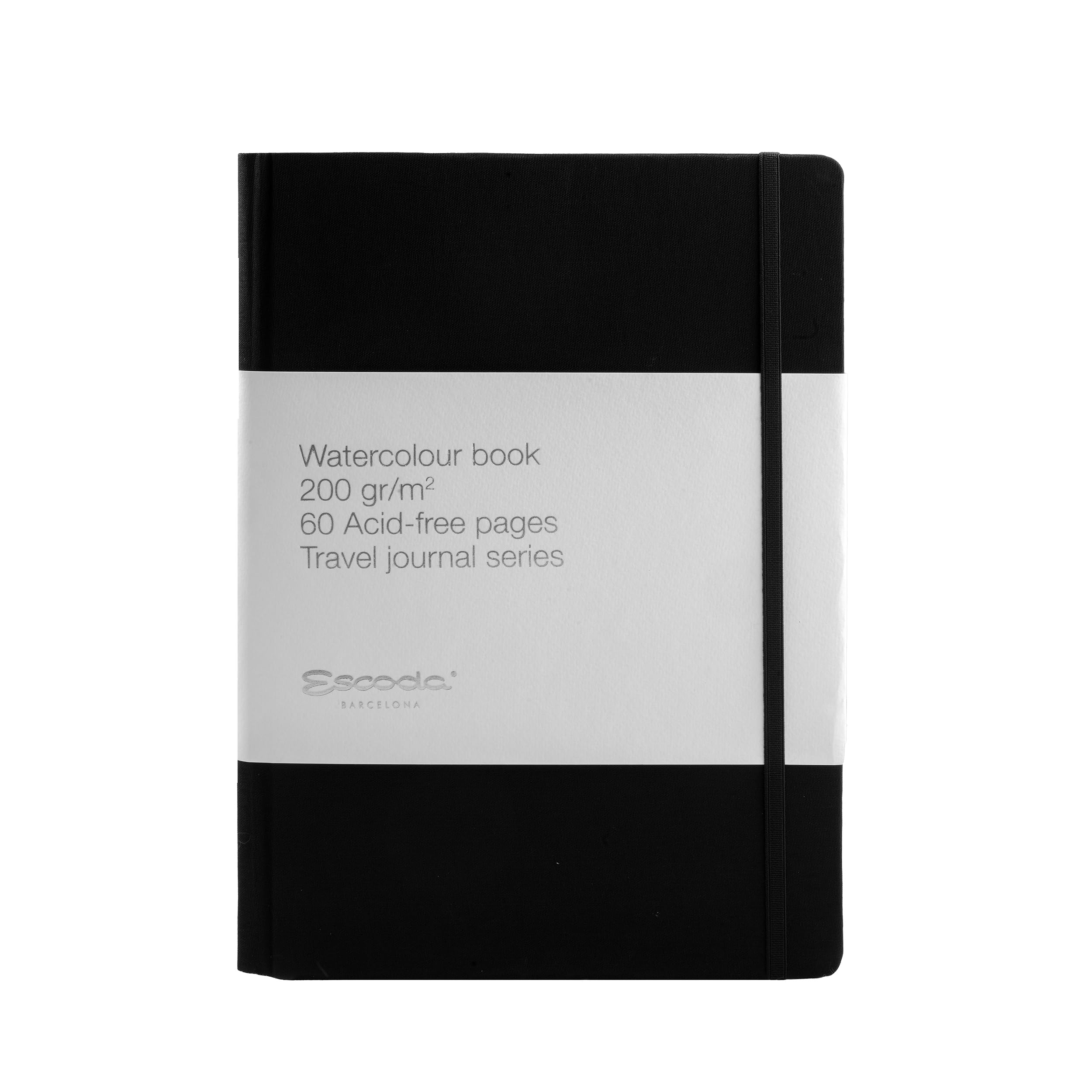 ESCODA Watercolor Paper Block A6 - Vertical Portrait Travel Journal Sketchbook Notebook Professional Size 14x21cm 200 gr 60 Sheets Fine Grain Series L 200-20.