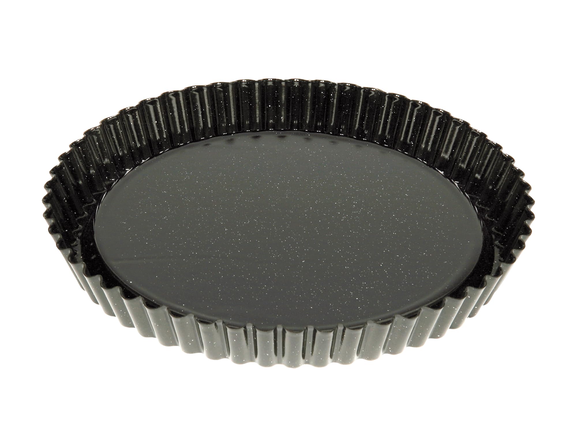 Riess Classic - Baking Pans Flan-Form Round, Diameter-30 cm Black