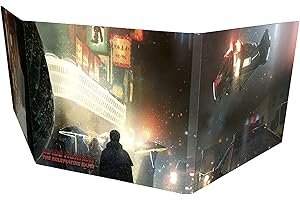 Free League Publishing Game Runner RPG Gamemaster Screen, Roleplaying Tabletop Accessory Expansion