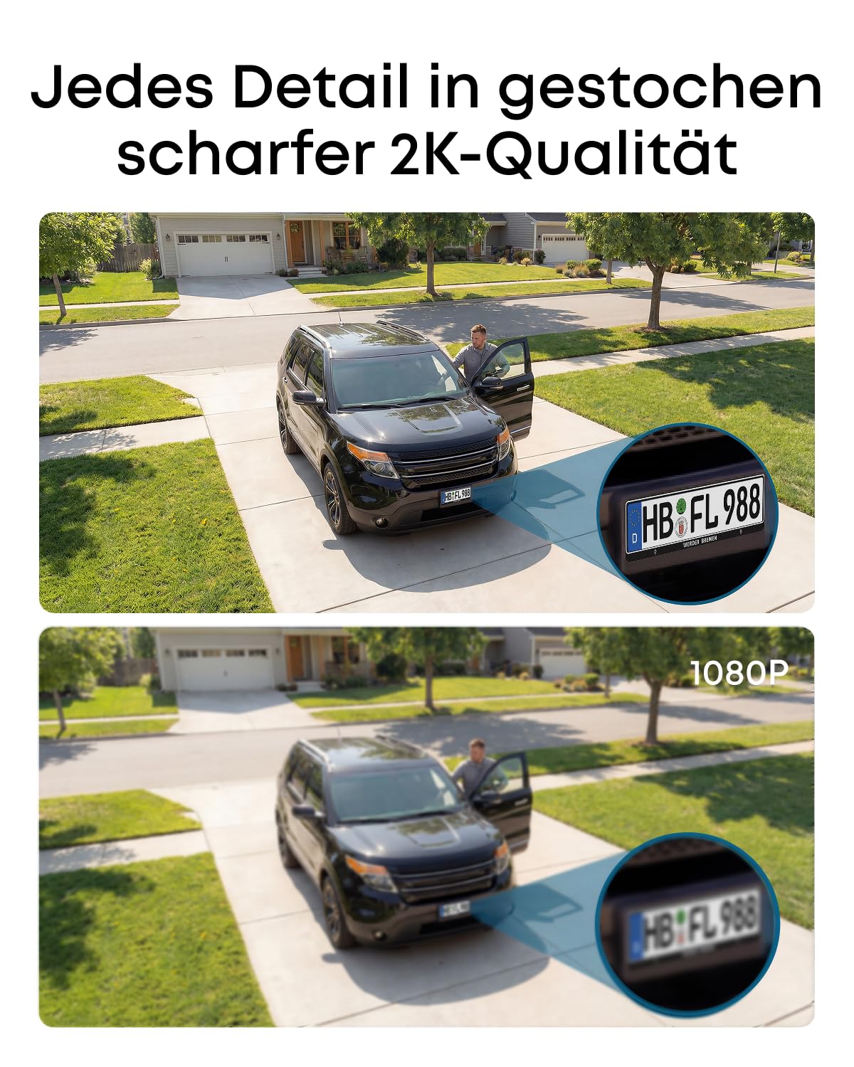 eufy Security eufyCam C37, kabellose 2K Outdoor-Überwachungskameras mit 360° KI-Tracking (Pan & Tilt), Solar, Gesichtserkennung, Farb-Nachtsicht, ohne ABO-Kosten 3