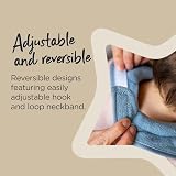 Tommee Tippee Milk Feeding Bibs Pack of 2 Pink Super Soft Absorbent Adjustable view 6