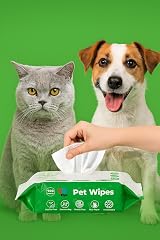Pet Guru 100% Plastic Free Pet Wipes Unscented 100 Wipes Biodegradable view 5