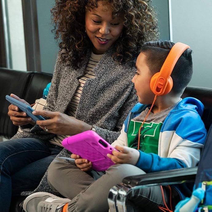 全新 Fire 7 7寸触摸屏 儿童平板电脑 16GB 带保护套 6折.99史低 3色可选 海淘转运到手约￥482