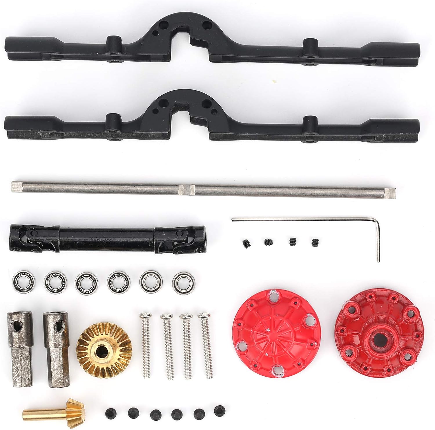 𝐂𝐡𝐫𝐢𝐬𝐭𝐦𝐚𝐬 𝐆𝐢𝐟𝐭 Metal Axle Drive Shaft, Stable Performance RC Car Drive