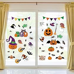 232 Pcs Halloween Decorations Window Clings