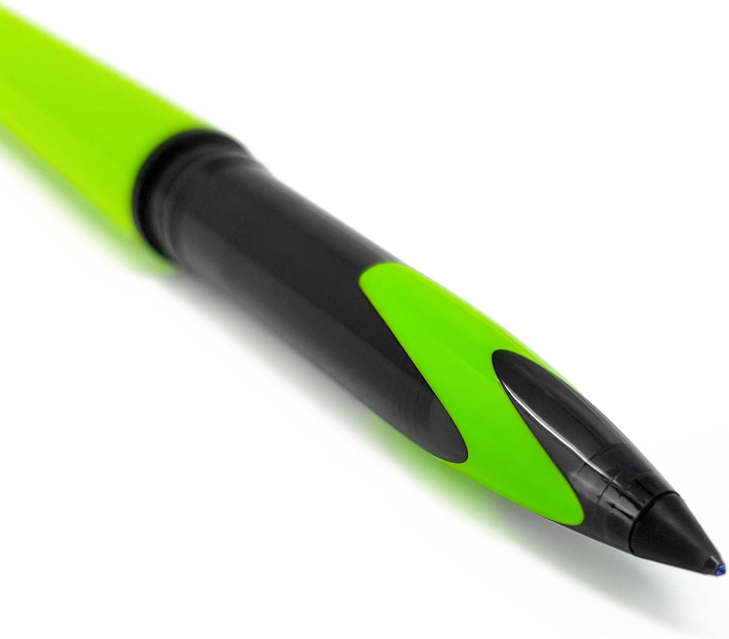 UniBall AIR Micro 0.5mm Fine Rollerball Blue Ink Green Barrel