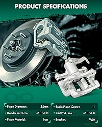 SCITOO Rear Left Brake Caliper With Bracket 19B6811