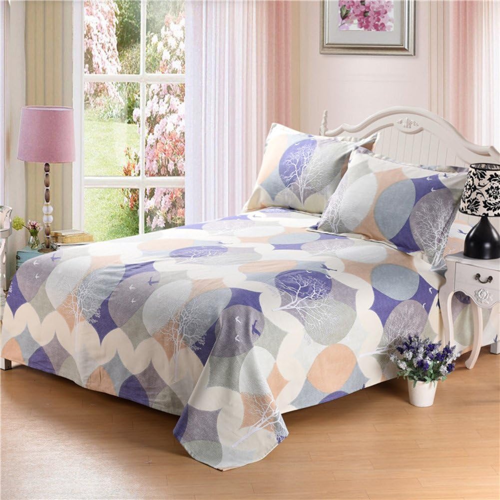 Ultra Soft Cool Bedding, 100 Cotton Bed Sheet Coarse Cloth