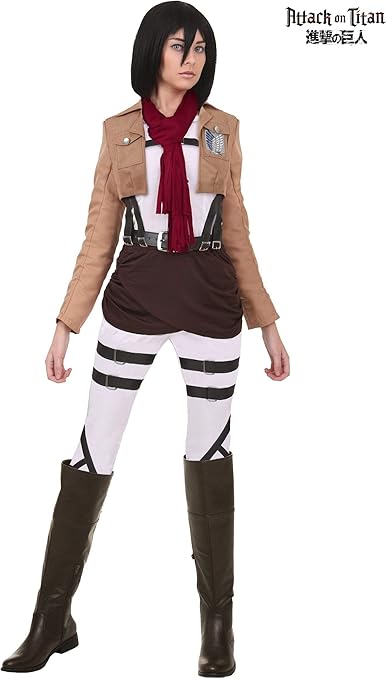 Attack on Titan Mikasa Costume Women's 