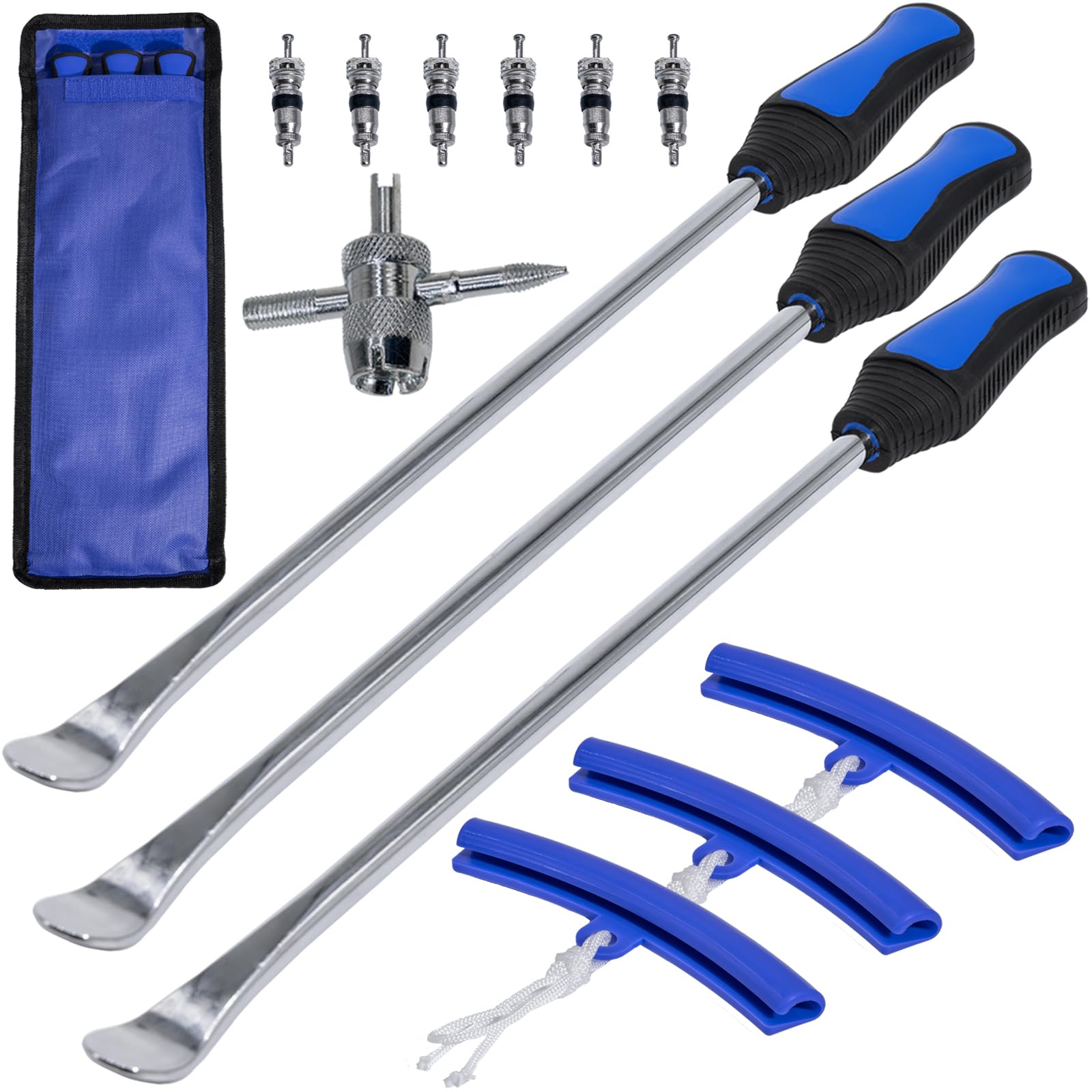 Y.A. LOTUS Tire Spoons 14.5IN, Steel Tire Changing Kit for Motorcycle ...