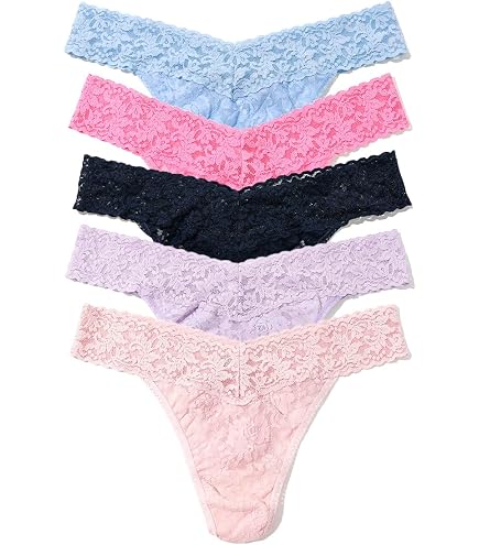 Amazon.com: hanky panky Women's Daily Lace Low Rise Thong, Grey