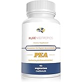 Pure Nootropics - Palmitoylethanolamide (Micronized Pea) 400 mg Capsules | 90 Veg Caps Value Pack | Supports Relief from Occasional Discomfort | Supports Immune System