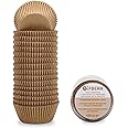 Gifbera Natural Cupcake Liners Standard Baking Cups 400-Count, Unbleached No Smell Paper
