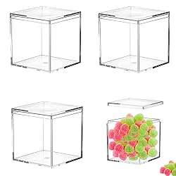 Acrylic Box with Lid Small Graduation Candy Boxes