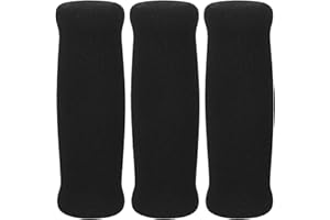 LALADEFIEE Nonslip Cane Handle Grips 3-Pack for Walking Sticks and Crutches Comfortable Anti-Skid Handle Wraps for Enhanced S