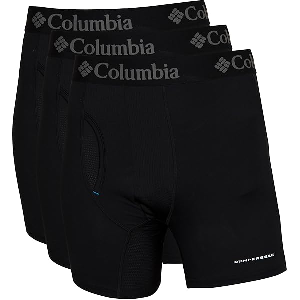 Calzoncillos Bóxer Columbia Para Hombre - 3 Pares, Poliéster, Colores Variados, Talla XL