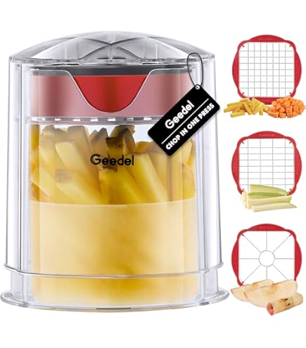 Amazon.com: French Fry Cutter - Potato Cutter with Two
