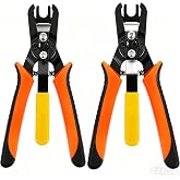 Air Line Removal Tool Pliers, Push to Connect Fittings Disconnect Tool for Air Hose, Quick Connect Pneumatic Fitting Release Plier for Automotive &amp; Industrial Use (1/4" 5/16" &amp; 3/8" 1/2")