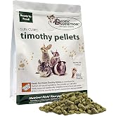 Timothy Pellets (4 lb.) - 100% All Natural, High Fiber, Sun Cured Timothy Hay Grass Food &amp; Treat - Rabbits, Guinea Pigs, Chinchillas, Degus, Prairie Dogs, Tortoises, Hamsters, Gerbils, Rats