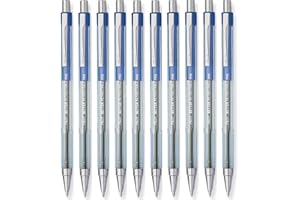 Pilot Better Retractable Ballpoint Pens, Blue color rollerball Fine Point, 10-COUNT