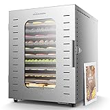 Ausegia Commercial Large 12 Trays Food