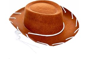 GiftExpress CHILD Felt Cowboy Hat, Western Cowgirl Hat Rodeo Style Costume - KID SIZE