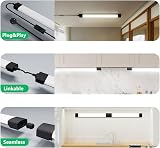 Amdelne 6000K 5ft LED Batten Light 45W IP65 Plug In Ceiling Strip view 3