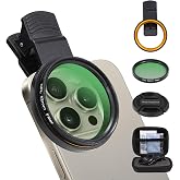 52MM CPL Filter - Clip-on Circular Polarizer Lens Filter, Ultra Slim Multi-Coated, Compatible with iPhone 15 14 13, Samsung, Google Pixel &amp; Other Smart Phones