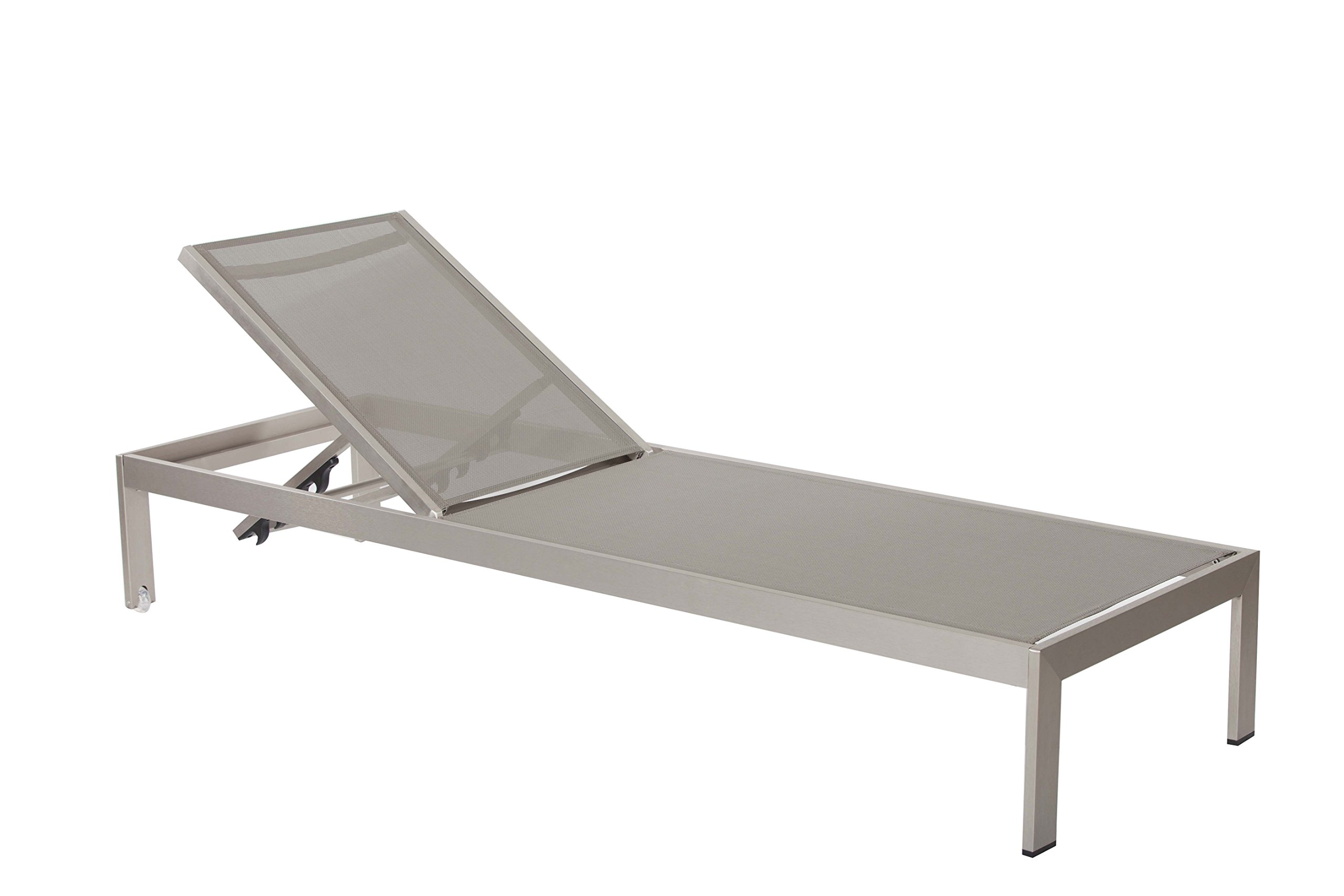 Pangea Home LNGR Gry Sally Lounger, Gray