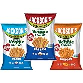 Jackson's Super Veggie Straws Variety Pack, Avocado Oil (6.5oz, Pack of 6)