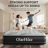 OlarHike King Size Airbed 152 x 203 cm with Built‑in Pump 46 cm High view 7