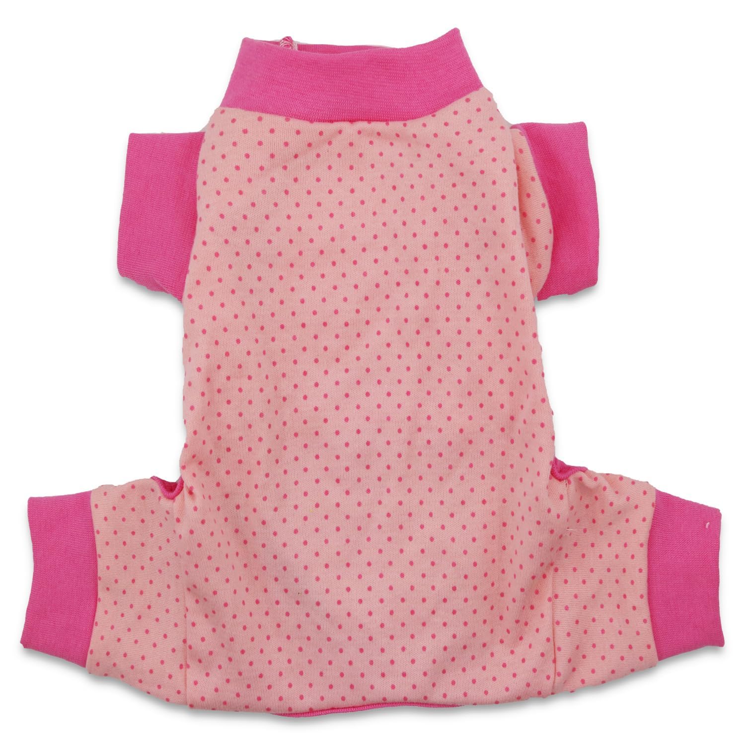 Small Dog Clothes, Elastic Pet Onesie Clothes Anti-hair Anti Licking, Wound Protection Pet Pajamas PJS Dog Jumpsuit For Small Medium Dogs Female Male, Small, Pink
