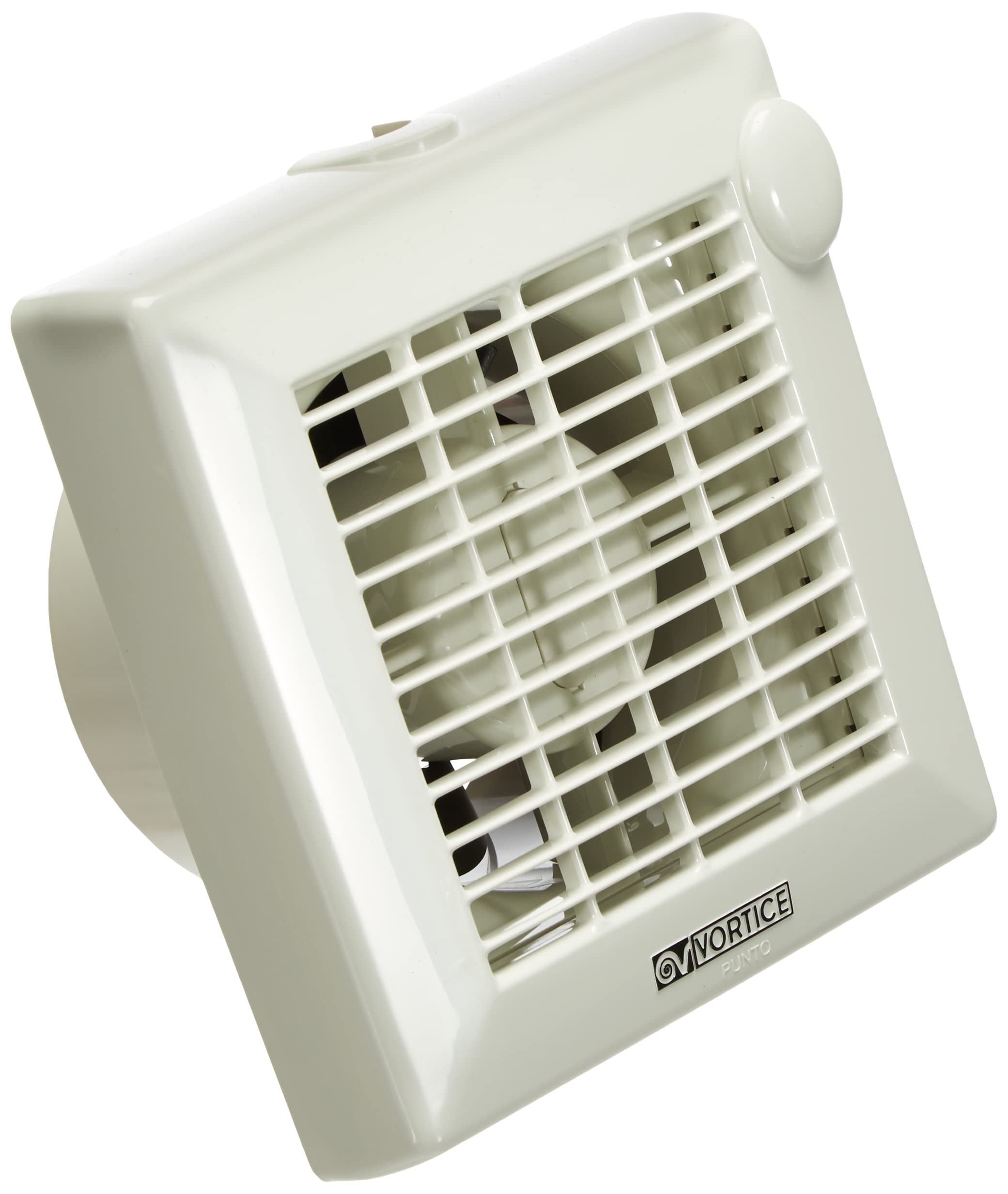 Vortice 11301 Aspirator Twist Point Wall or Glass, White