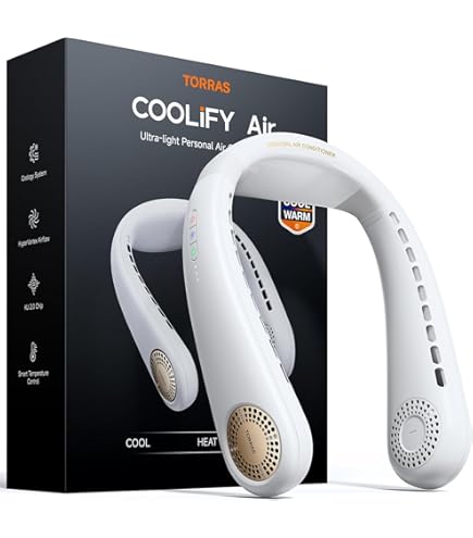 Amazon.com: TORRAS COOLiFY Air Neck Air Conditioner, Ultra-Light