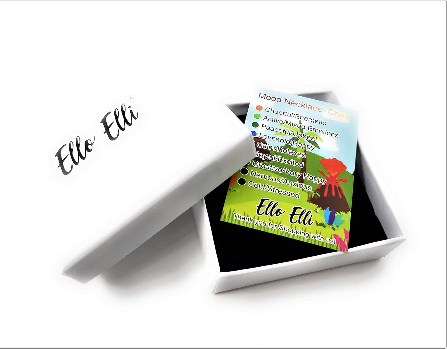 Ello Elli T-Rex Dinosaur Color Changing Mood Pendant Necklace for Boys & Girls: Clothing
