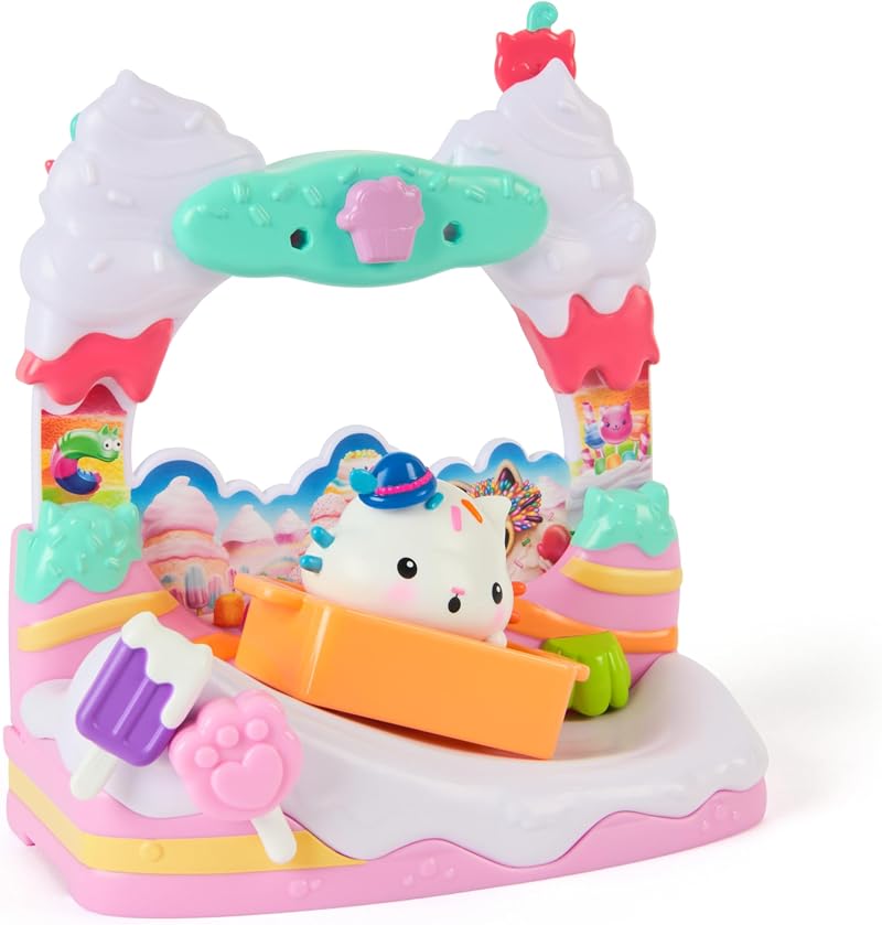 DreamWorks Gabby’s Dollhouse The Movie Cakey Cat Sweet Treat Balcony Playset