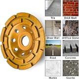 Gunpla 115mm Diamond Grinding Disc Cup Wheel for Concrete Granite Stone Masonry view 7