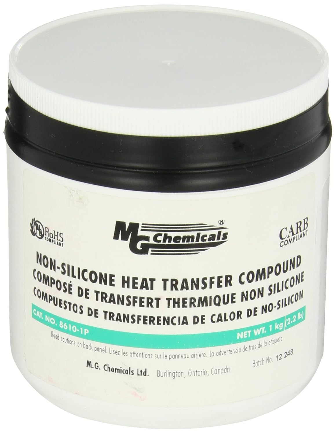 MG Chemicals NonSilicone Heat Transfer Compound, 1 pint