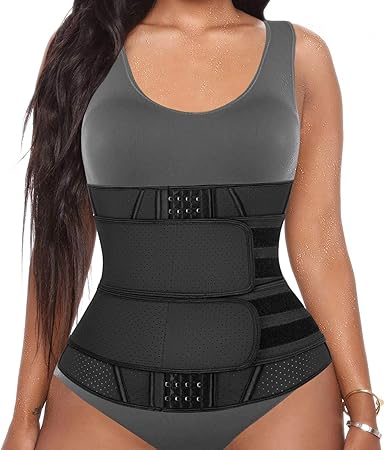 double compression waist trainer amazon
