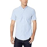 Amazon Essentials Men's Button-Up Shirts - Slim-Fit Short-Sleeve Pocket Oxford - Comfort and Style