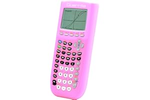 Guerrilla TI84PINKSC Silicone Case for Texas Instruments TI-84 Plus Graphing Calculator, Pink