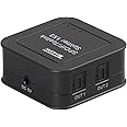 Tendak Digital Optical Audio Splitter SPDIF/Toslink 1 in to 3 Out Powered Amplifier Supports 5.1CH/ LPCM2.0/ DTS/Dolby-AC3