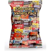 Chocolate Candy Variety Pack - 2 LB Bulk Fun Size Mix, Individually Wrapped
