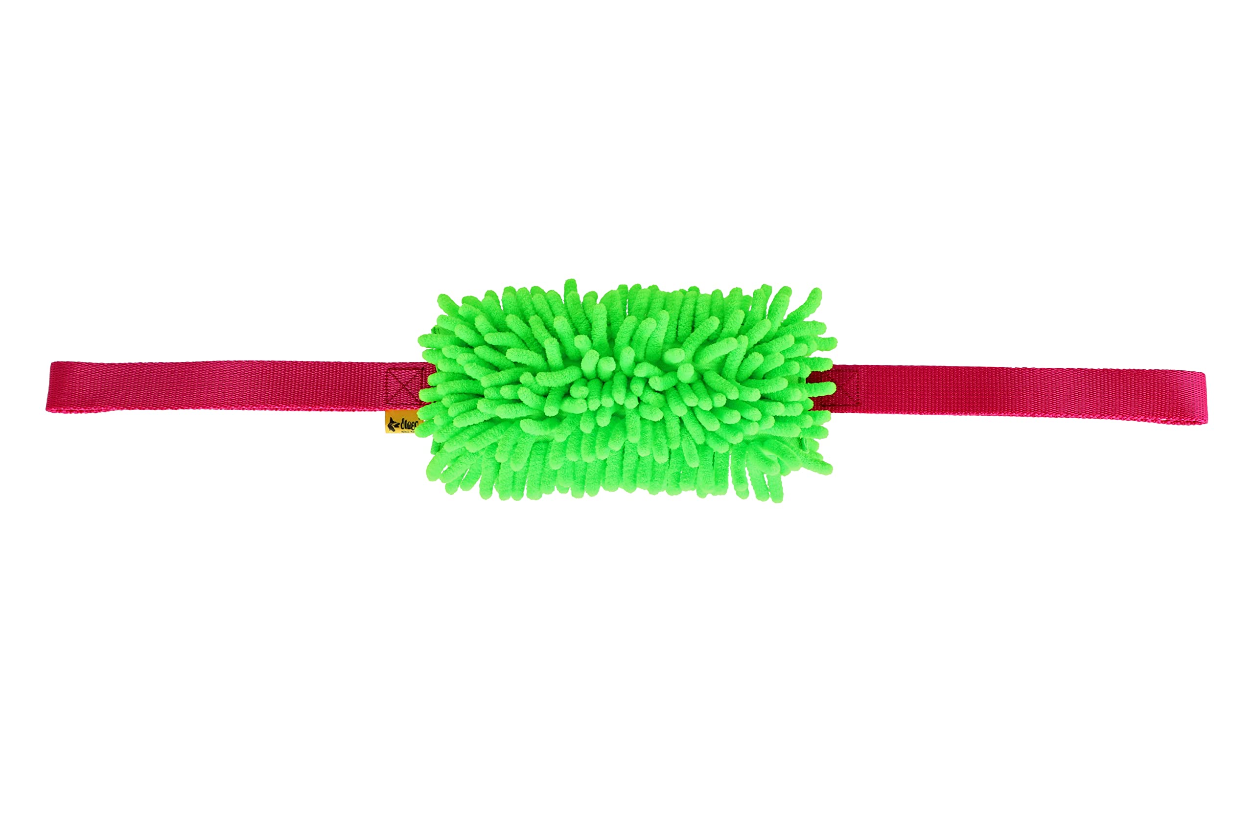 DINGO Dog Toy Mop Chaser Bite Toy for Tug of War Fun Dog Training Green 15663 — image 1